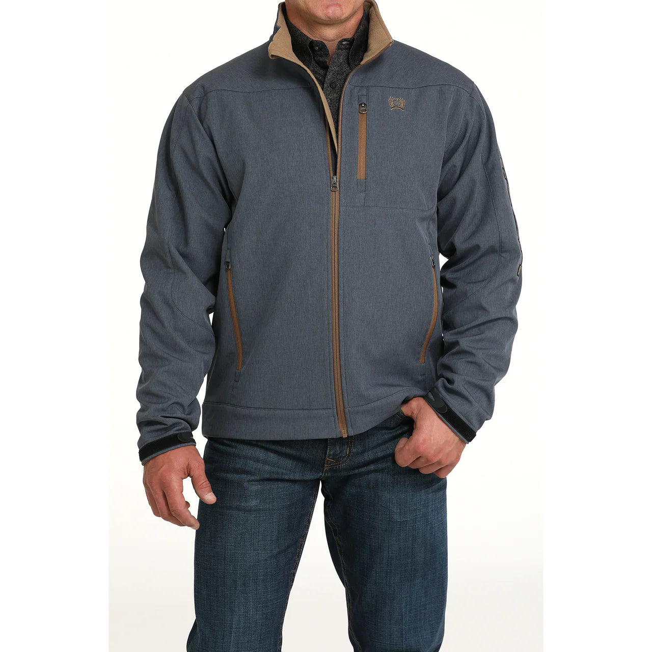 Cinch Men's Jacket - Dusty Blue Bonded MWJ1567015
