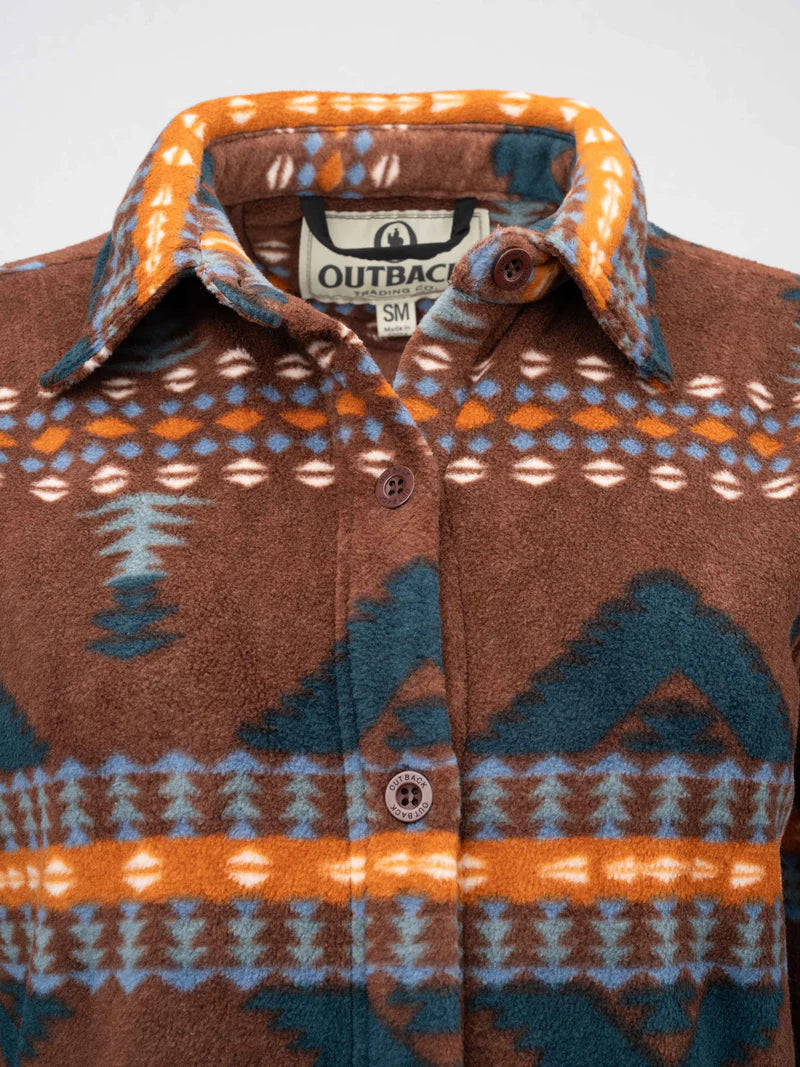 Outback Ladies Fleece Shirt, “Charlize” 42200