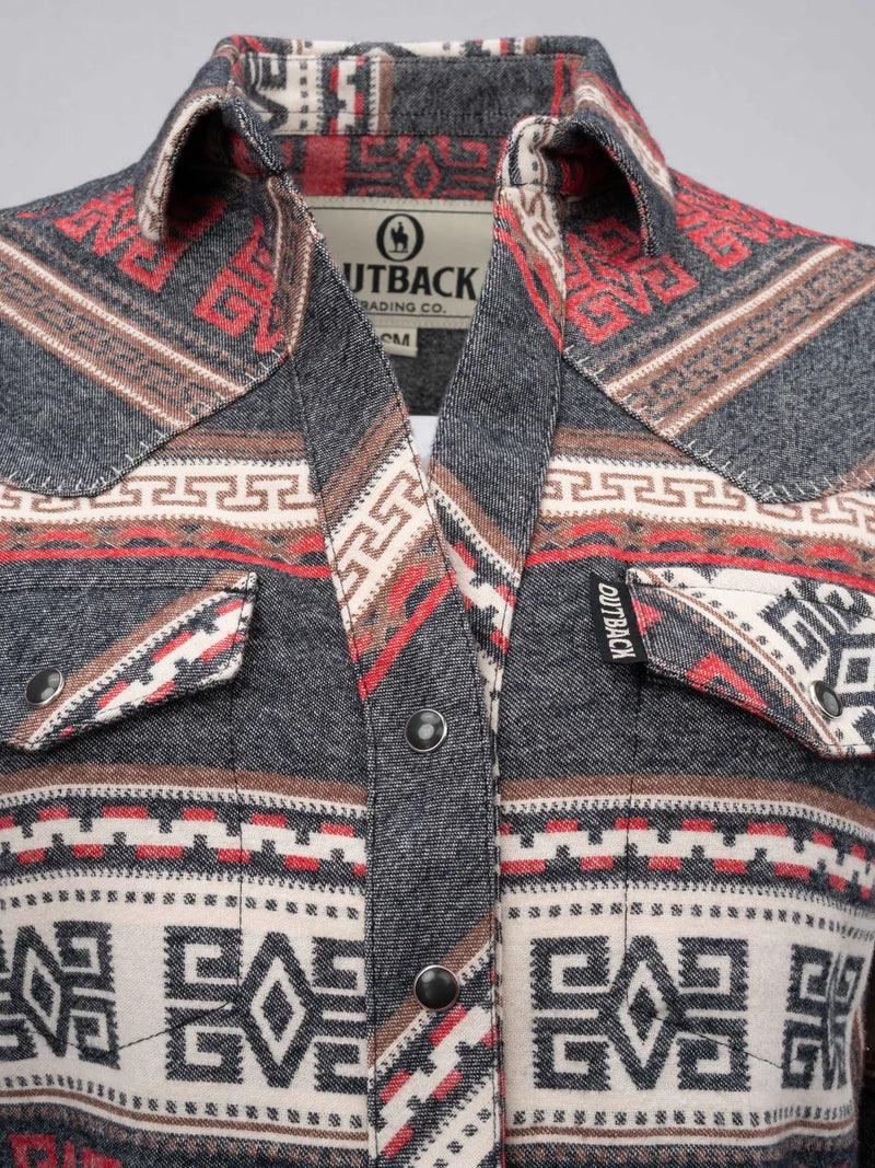 Outback Ladies Snap Shirt, “Lorelei” 42239