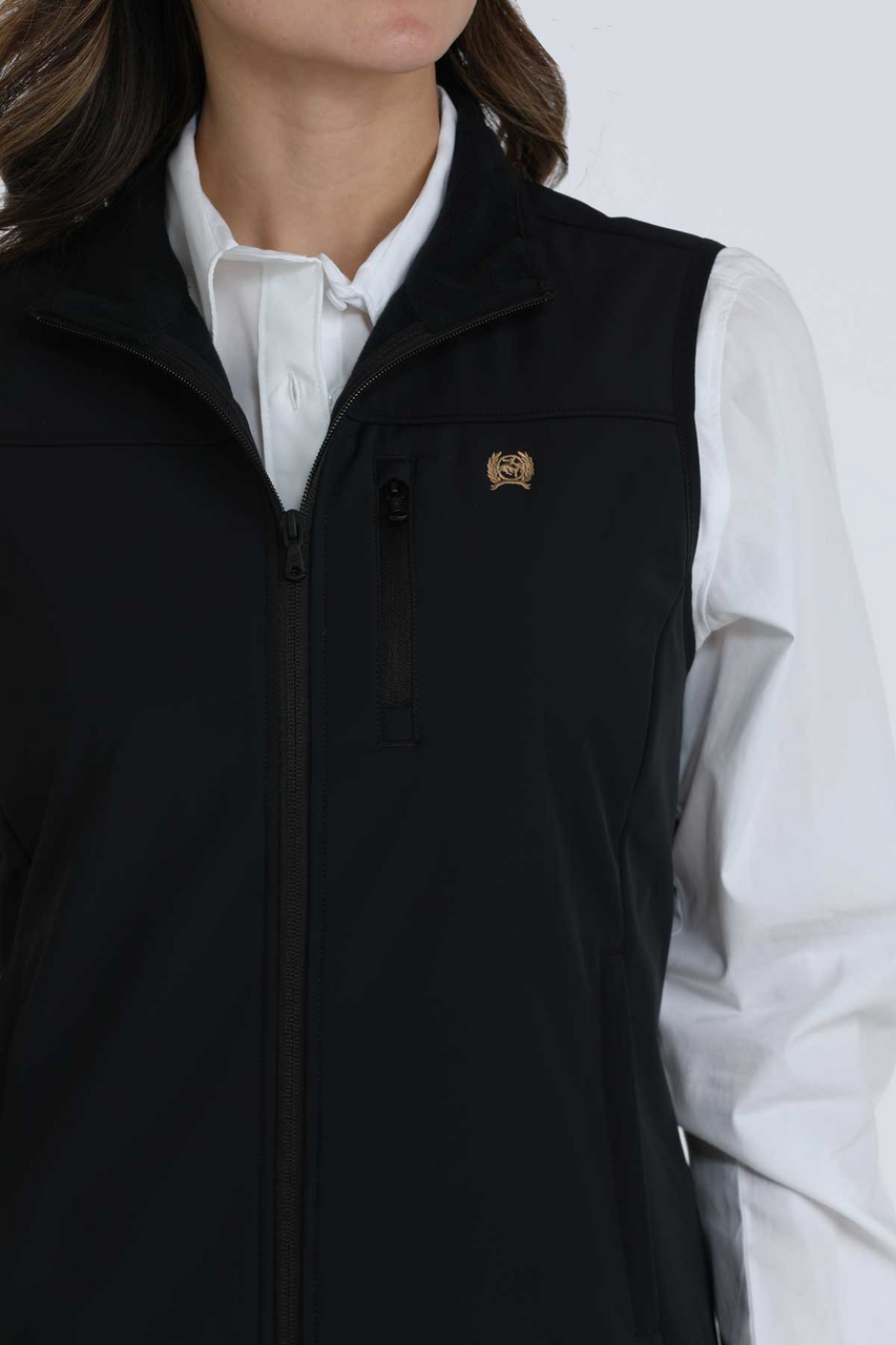Cinch Ladies Vest, Black MAV9922001