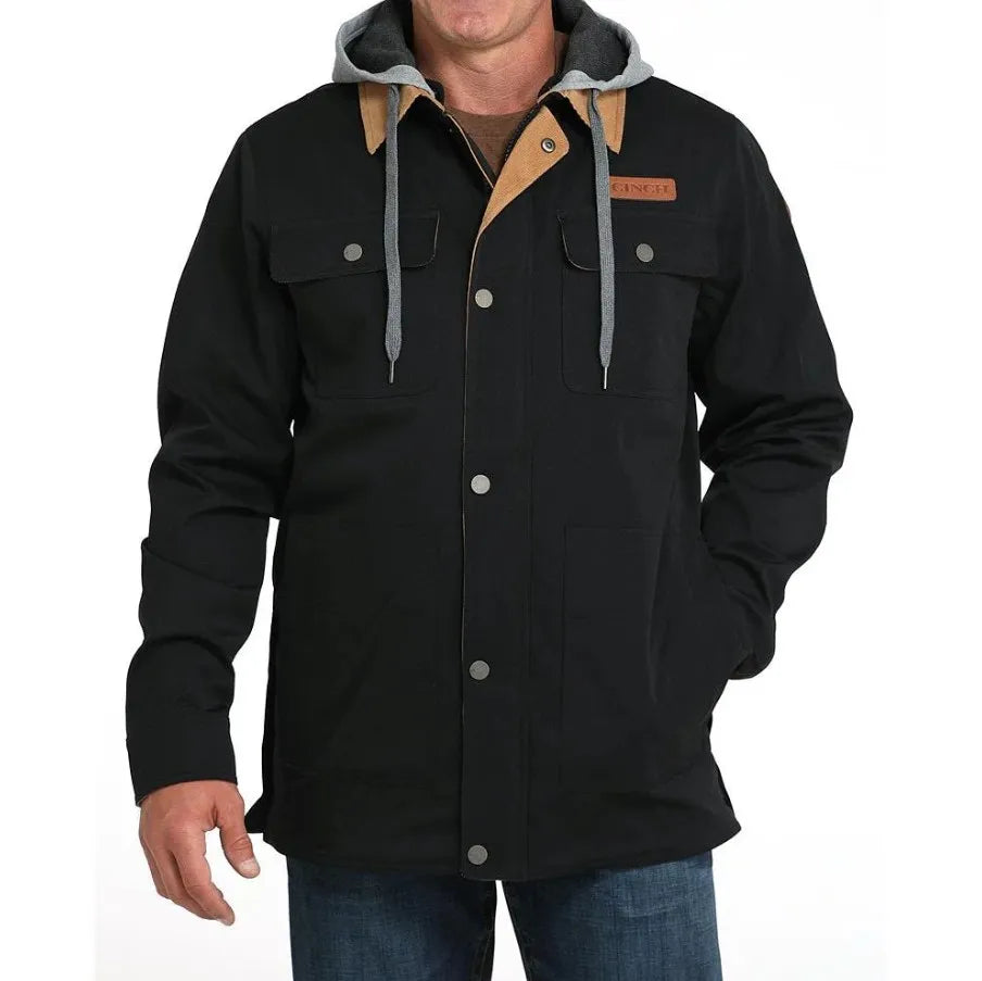 Cinch Men’s Barn Jacket, Black- MWJ1069003