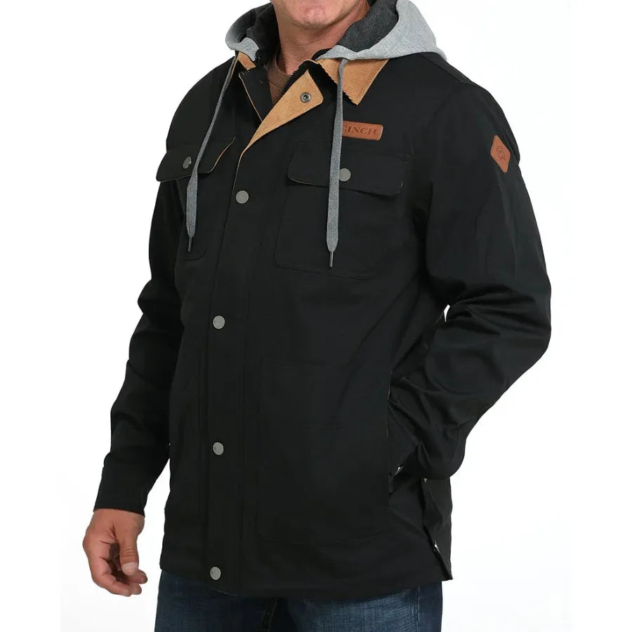 Cinch Men’s Barn Jacket, Black- MWJ1069003