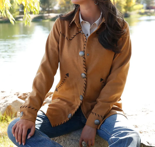 Cruel Denim Shirt Jacket, - CWJ7514001