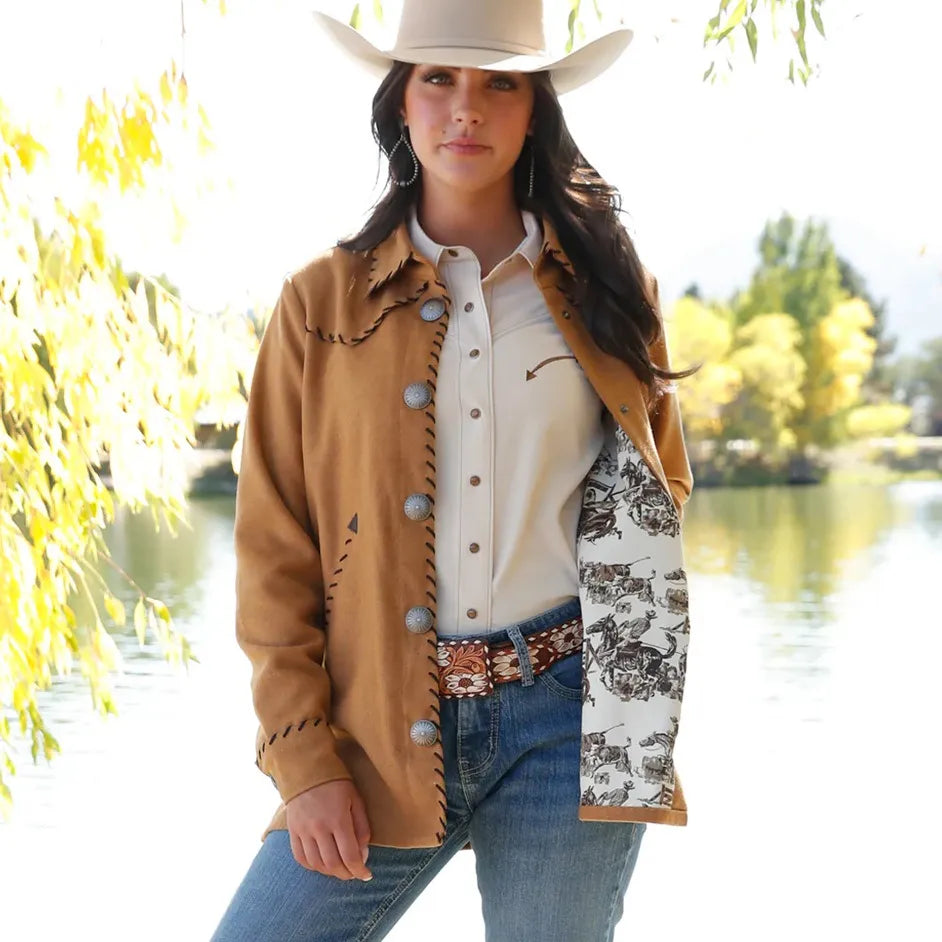 Cruel Denim Shirt Jacket, - CWJ7514001