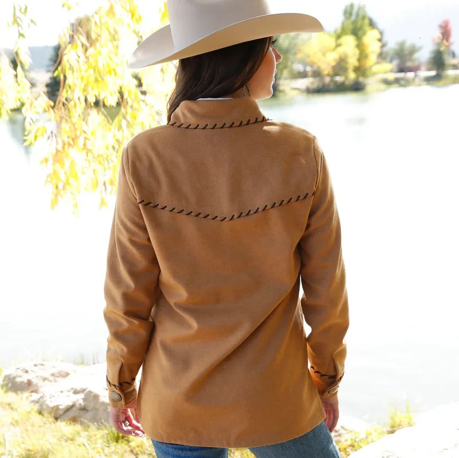 Cruel Denim Shirt Jacket, - CWJ7514001