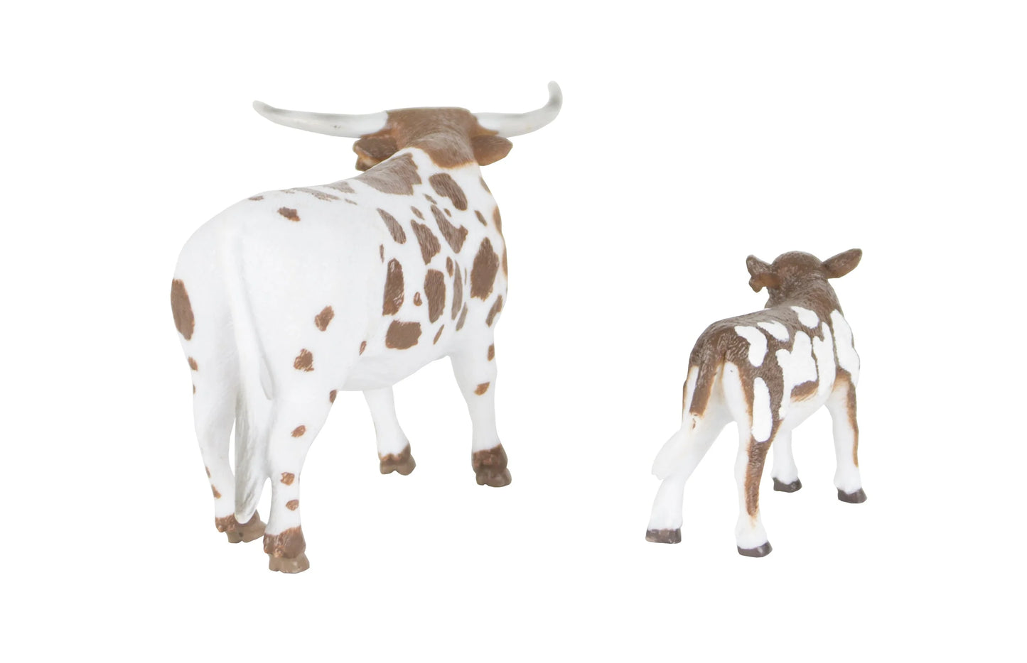 Big Country Farms - Longhorn Cow & Calf Toy 405