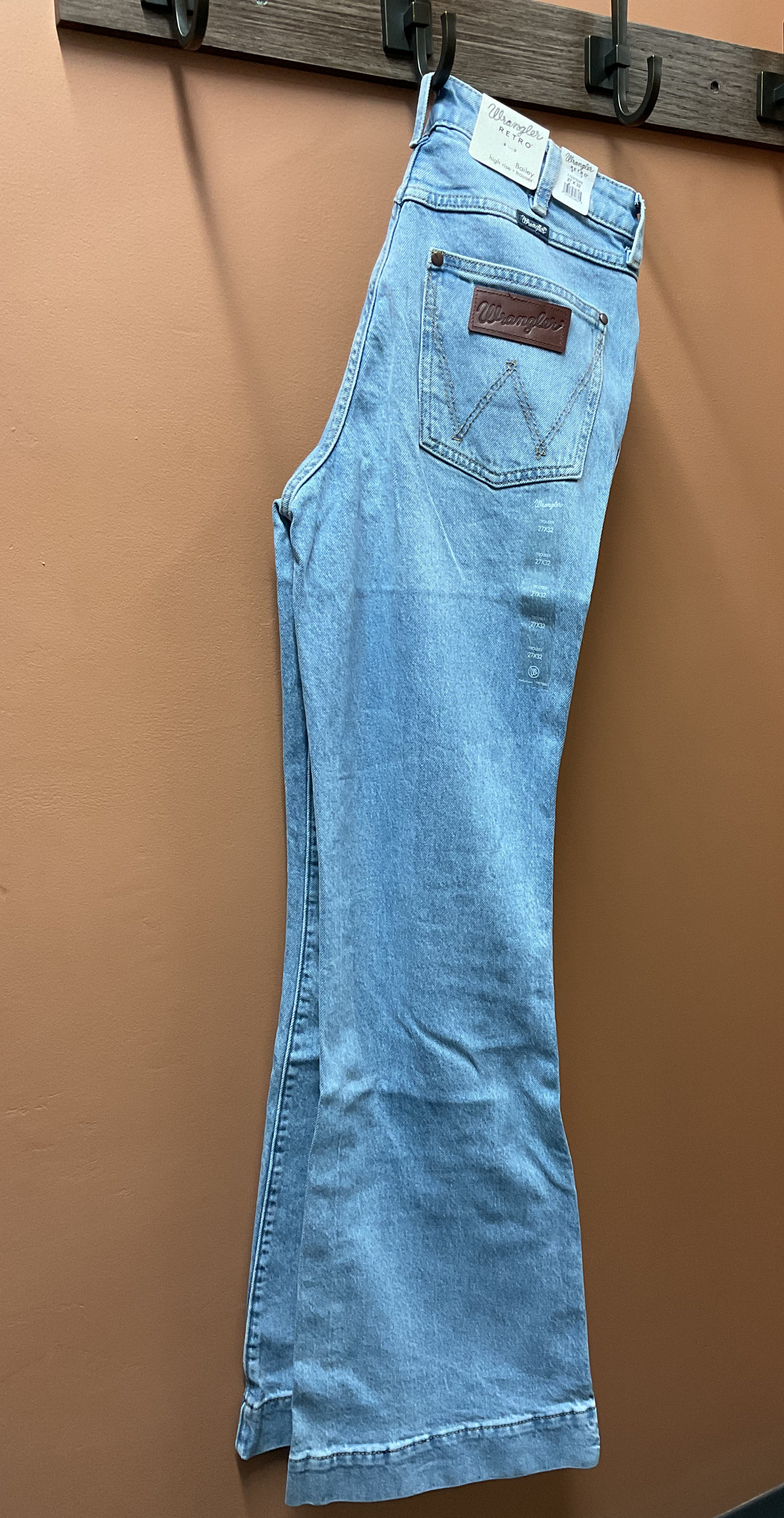 Wrangler Ladies Jean | Retro, Bailey, High Rise, Trouser 112375245