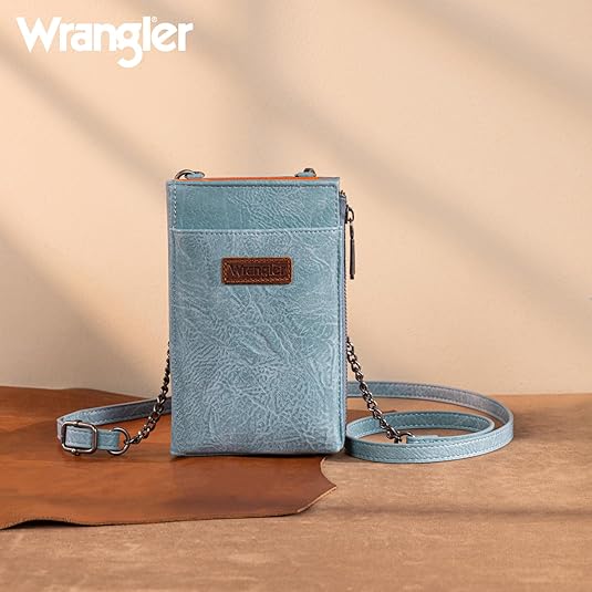 Wrangler Ladies Cellphone, Organizer, Small Crossbody WG200-055JN