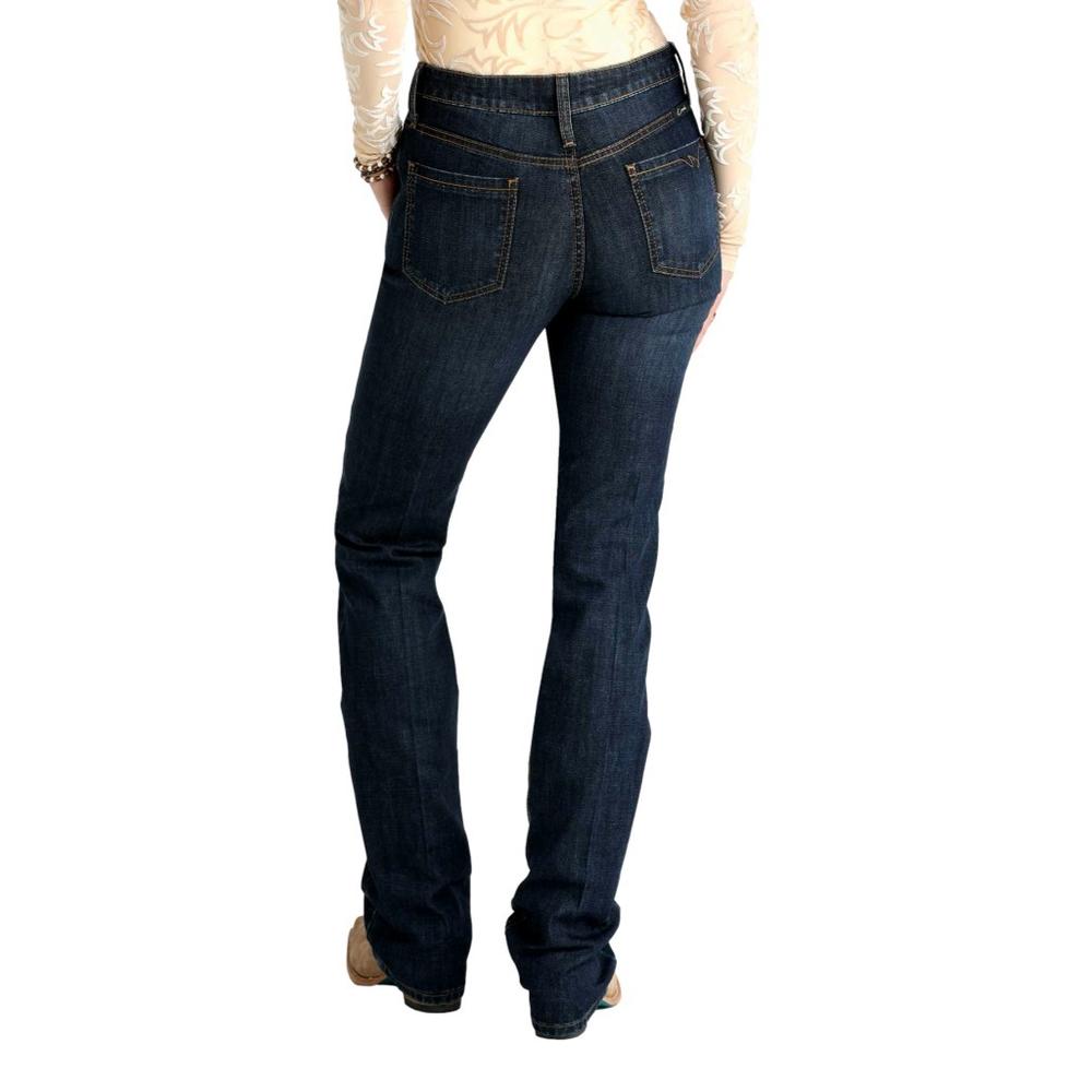 Cruel Denim Ladies Jean - Hannah - Moderate Rise, Slim Hip, Boot Cut Indigo CB76654071