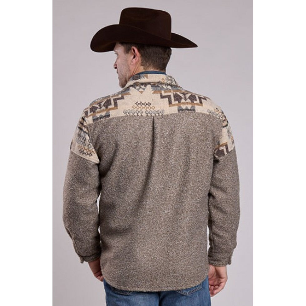 Roper Men’s Aztec Jacket, Tan 03-097-0119-6123