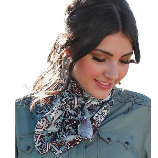 Cruel Denim Wild Rag, GREEN BROWN AZTEC CXX7207028