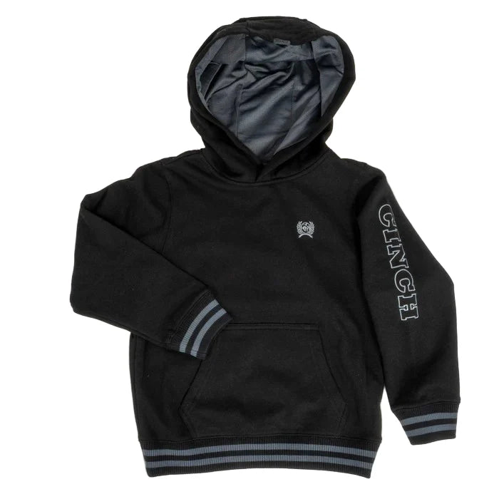 CINCH Boys Hoodie Black MWK7510010