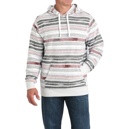 CINCH Men’s Hoodie Stripe Knit Pullover MWK1241002
