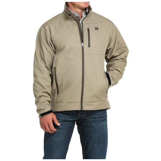 Cinch Men's Jacket- Stone Brown, Bonded MWJ156714