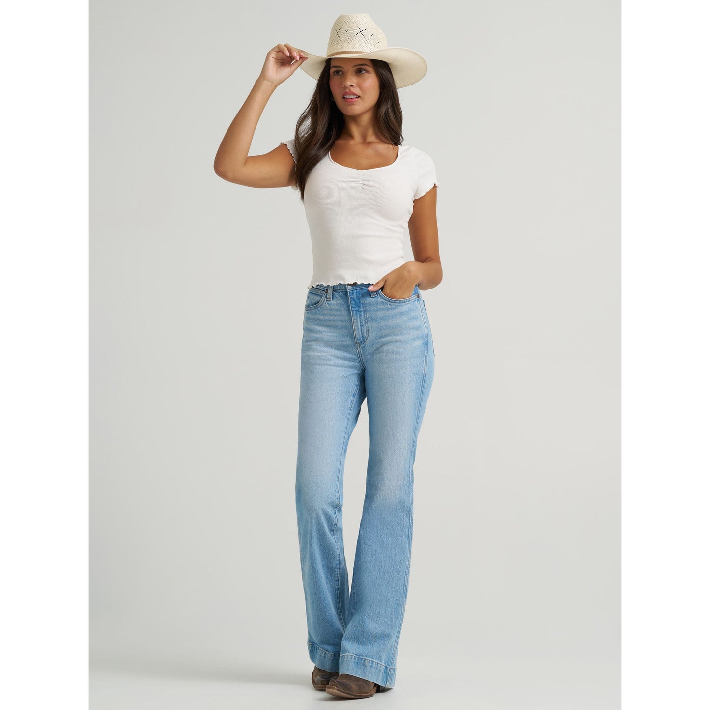 Wrangler Ladies Jean | Retro, Bailey, High Rise, Trouser 112375245