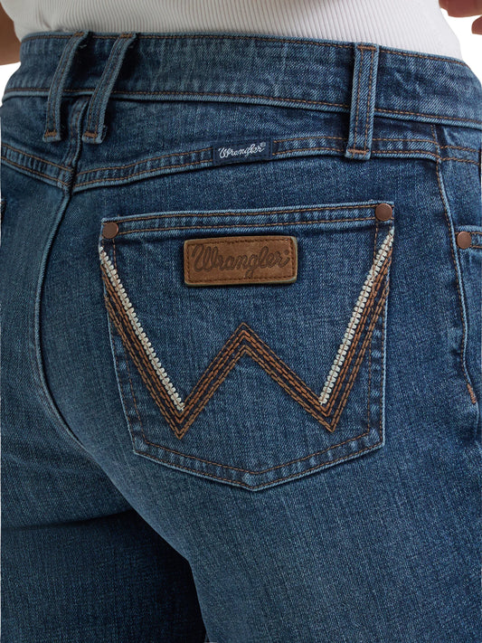Wrangler Ladies Jean | Retro, Mae, Mid Rise, Boot Cut 112375243