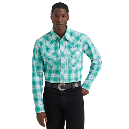 Wrangler Men's Western Snap Shirt - Classic Fit - 112374857