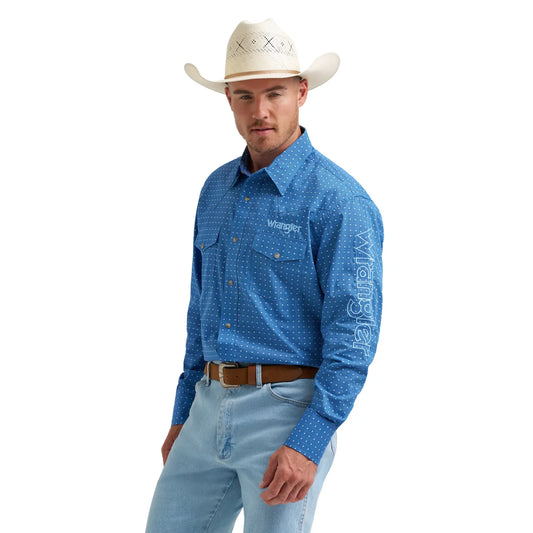 Wrangler Men's Western Snap Shirt - Classic Fit - 112374858