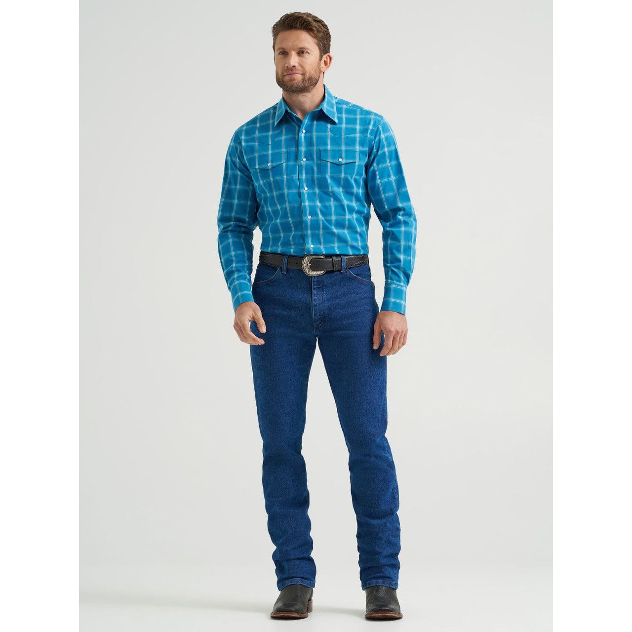 Wrangler Men's Western Snap Shirt - Classic Fit - 112369370