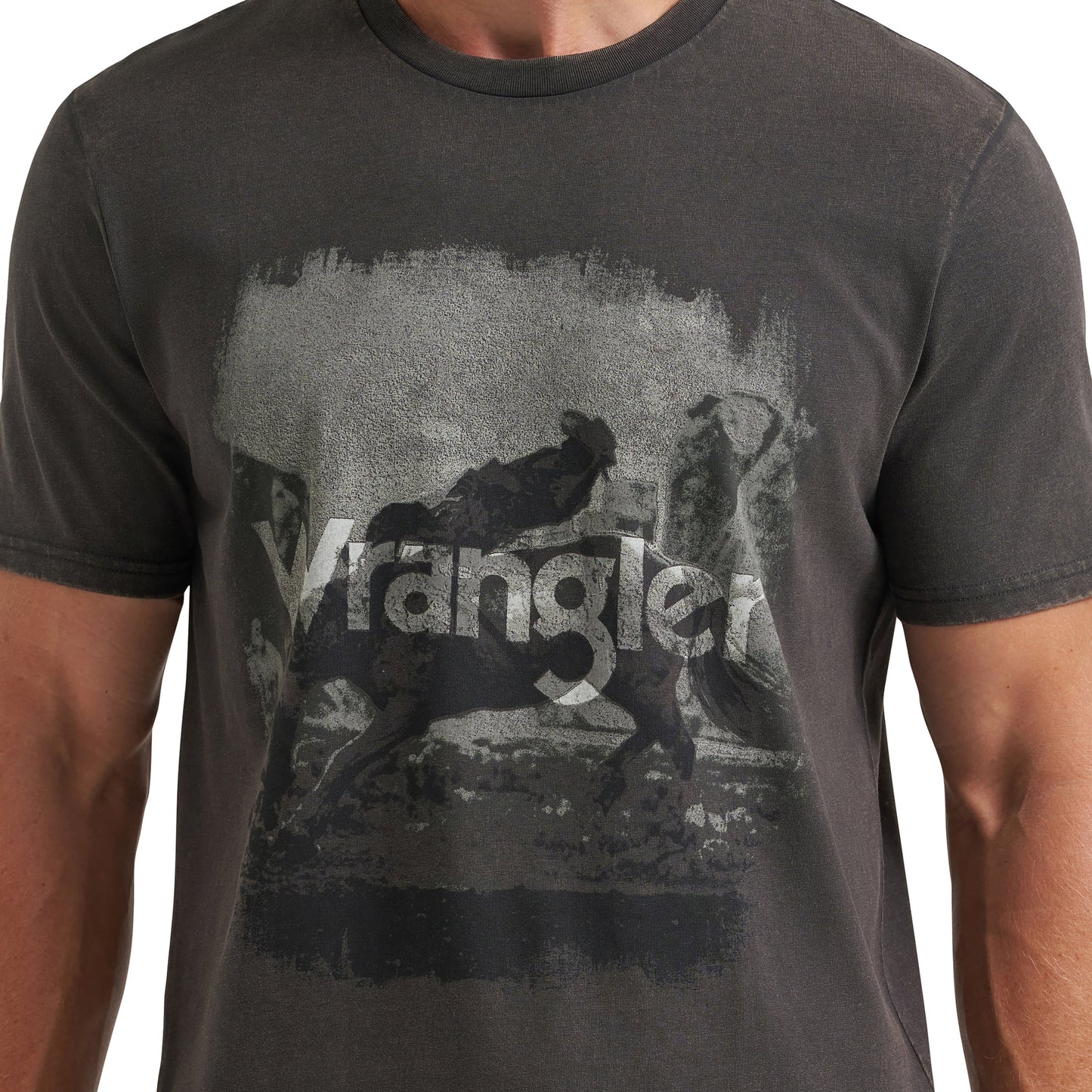 Wrangler Men's “Bronx" T-Shirt, Black 112372851