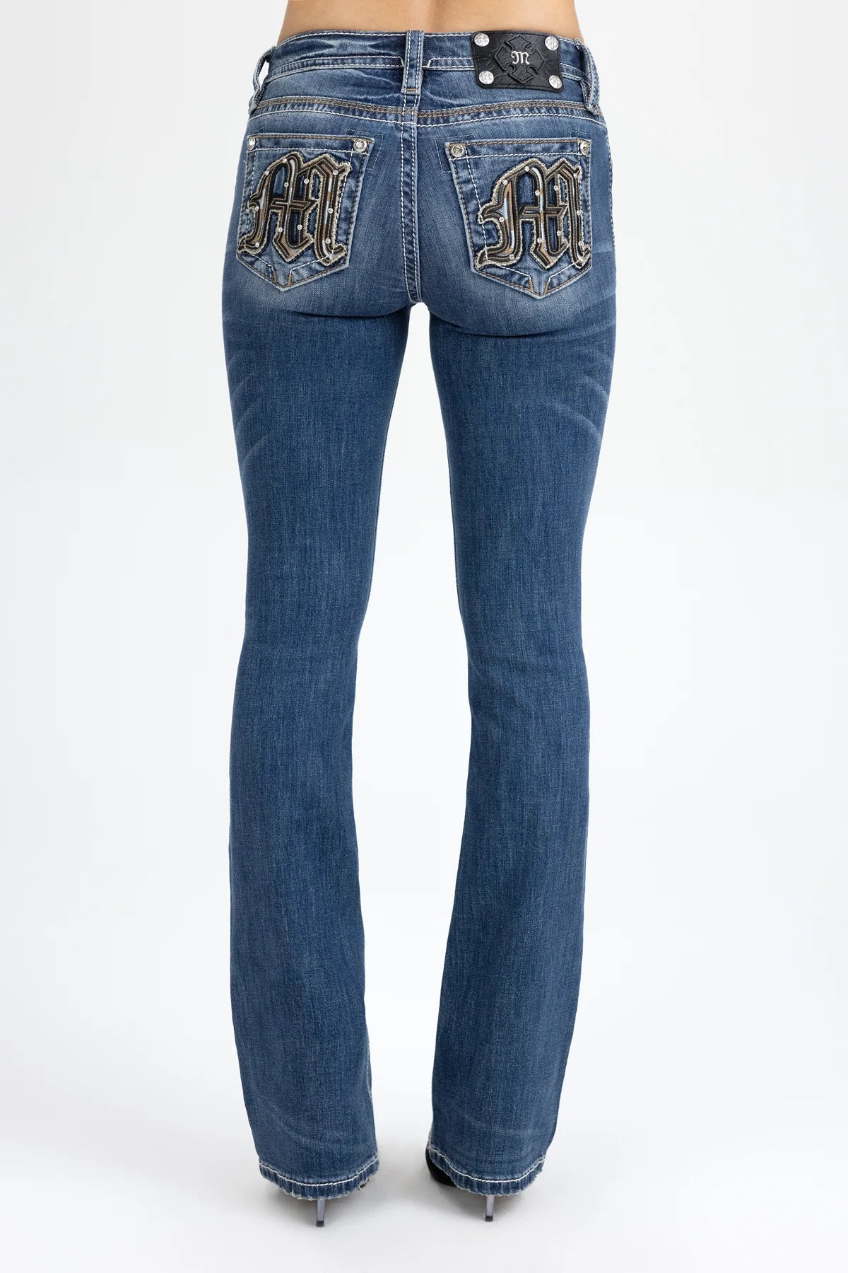 Miss Me, Mid Rise, Boot, Jeans M9467B5L