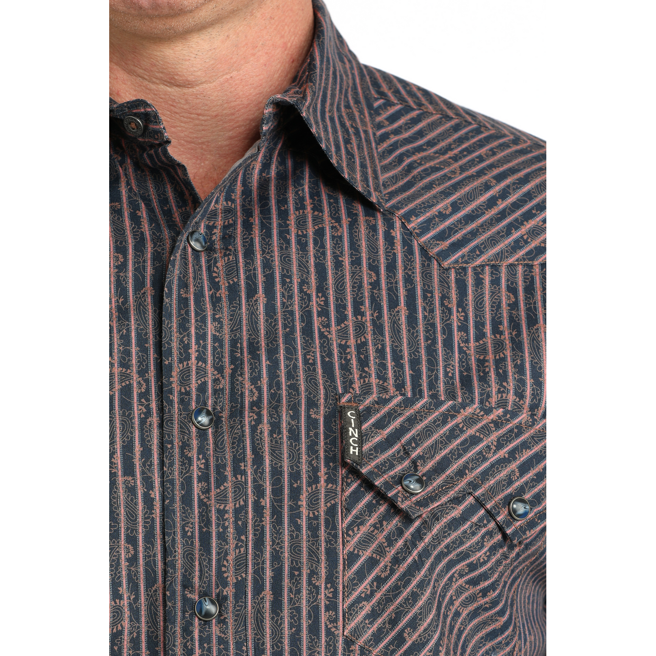 Cinch Men’s, Modern Fit Snap Up, Long Sleeve Shirt  MTW1301090