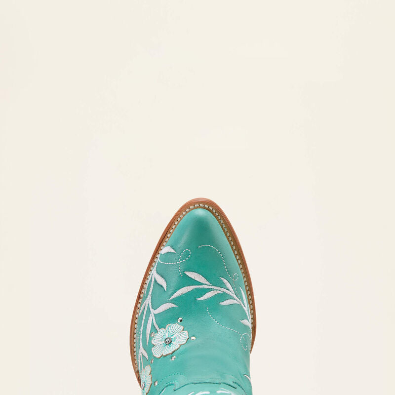 Ariat Ladies Dress Boot, Romance, Natural Turquoise 10061312