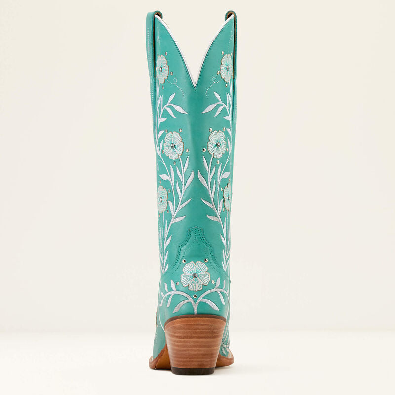 Ariat Ladies Dress Boot, Romance, Natural Turquoise 10061312