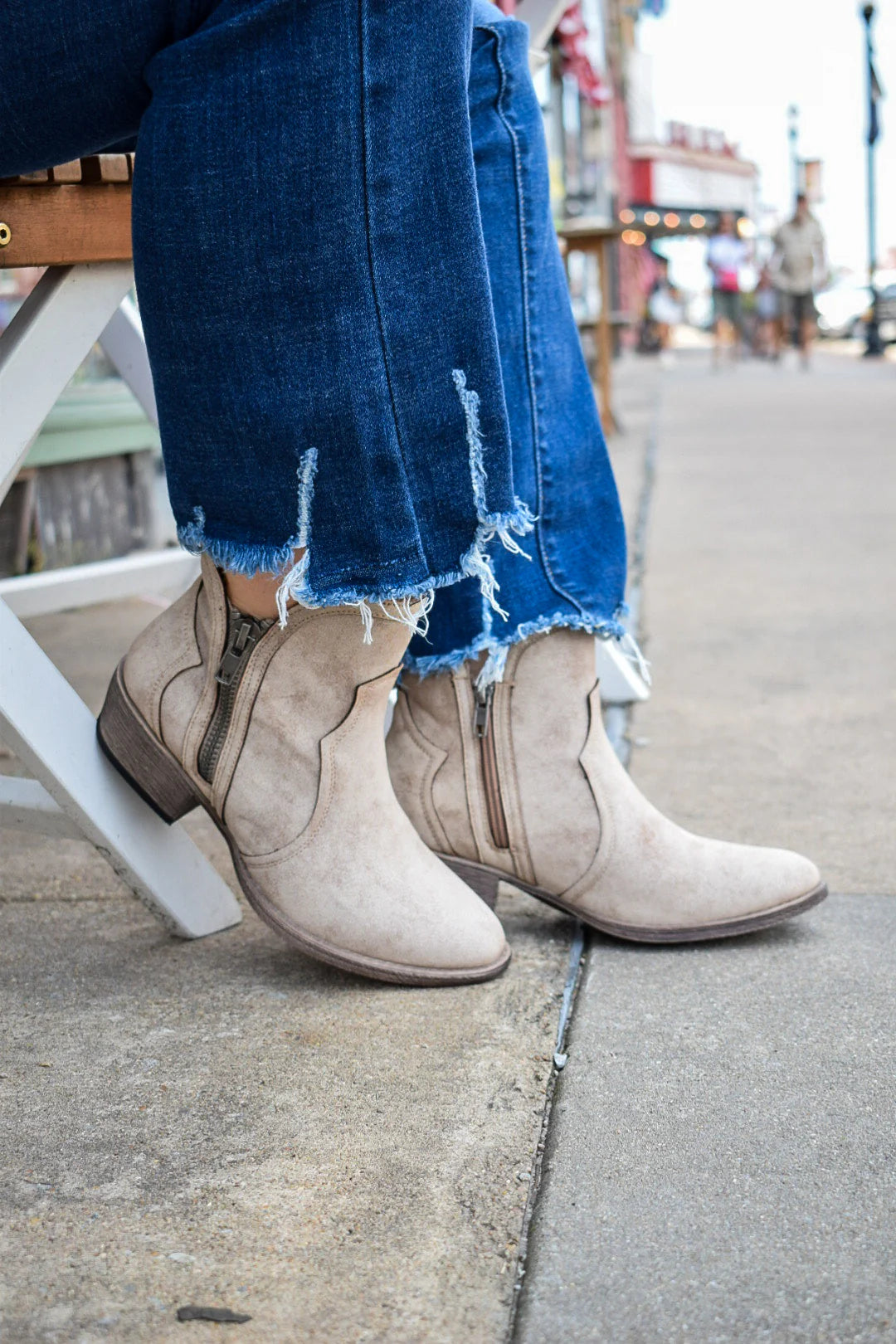 VERY G Ladies BOOTIES, Evie, Nude