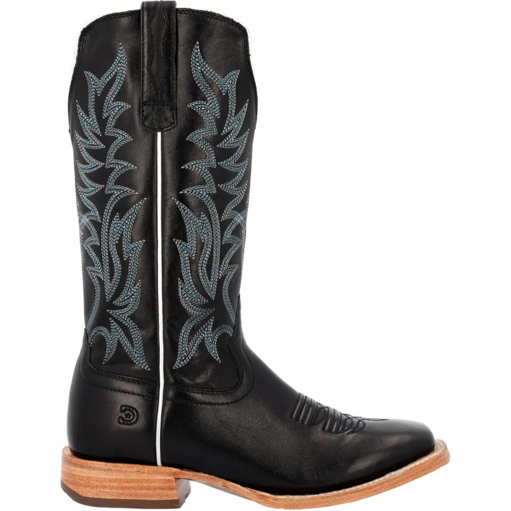 Durango Ladies Western Boot, Arena Elite, Black, Square Toe DRD0499