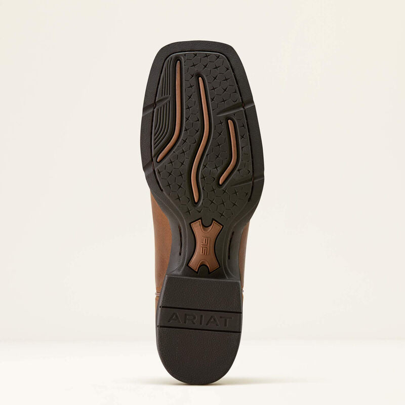 Ariat Ladies Western Boot, Round Up Filly Wide Square Toe 10064074