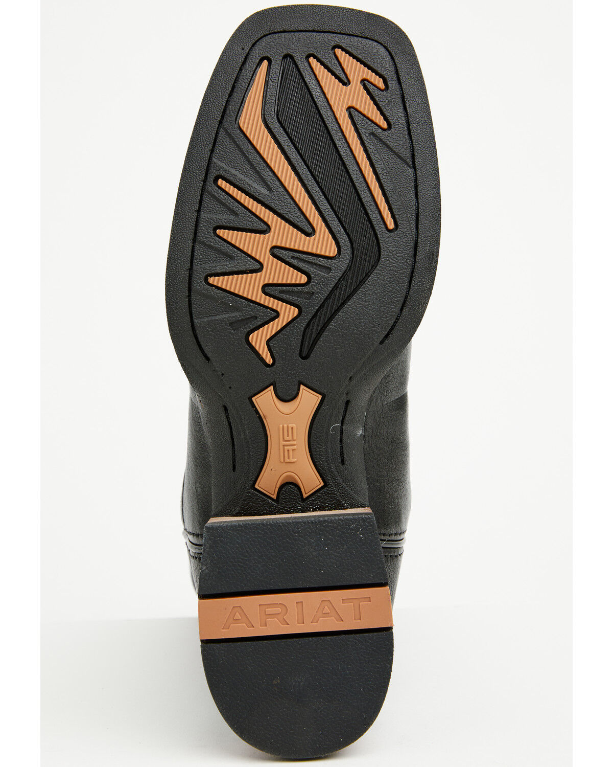 Ariat Ladies Western Boot, Olens, Square Toe, color-Obsidian 10063918