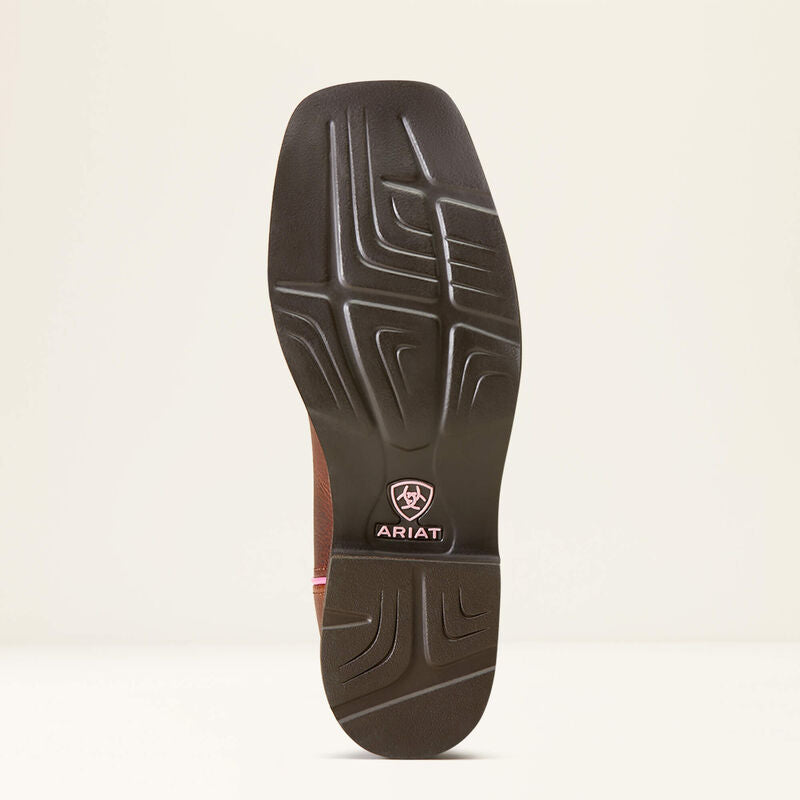 Ariat Ladies Western Boot, Wide, Square Toe, Delilah Stretch Fit 10046855