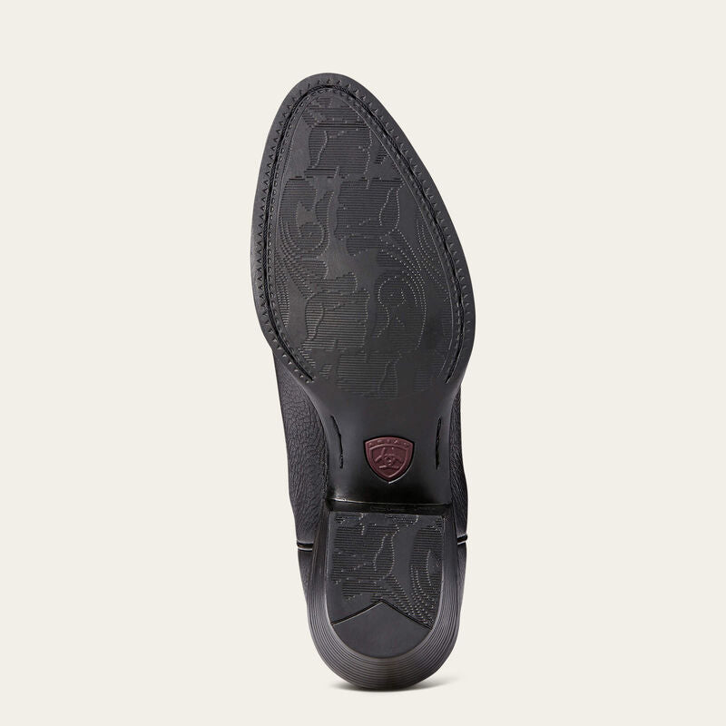 Ariat Ladies Western Boot, Wide, Heritage R Toe, Black, 10001037