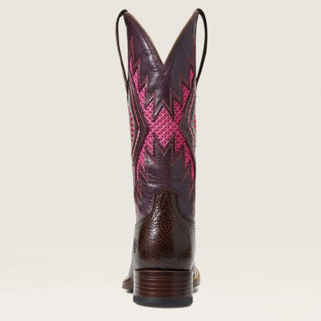 Ariat Ladies Western Boot,Be Cool, Square Toe, Pinto VentTEK 360,  10040378