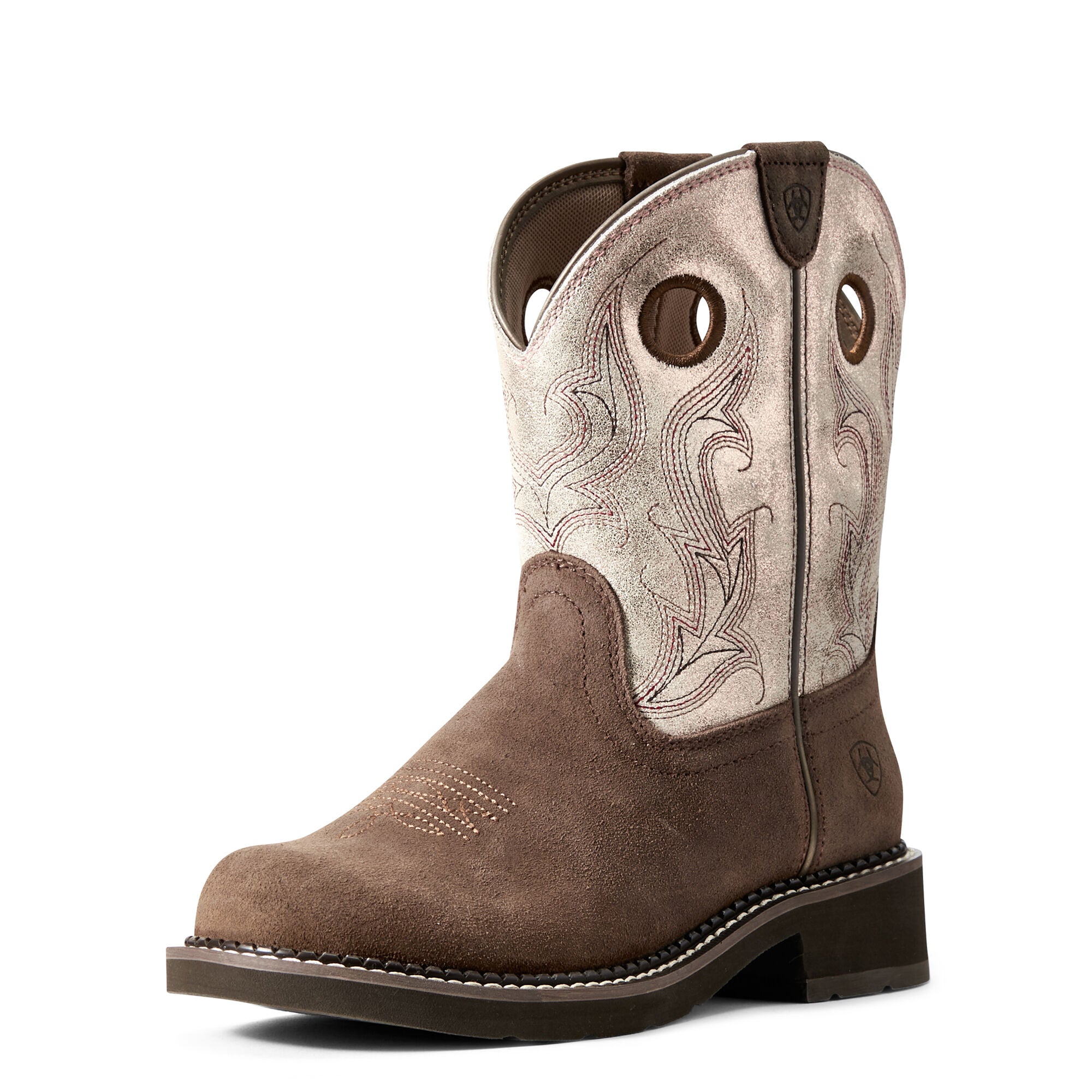 Ariat Ladies Fatbaby, Heritage Cowgirl II Western Boot, Wide, Round Toe, 10029525