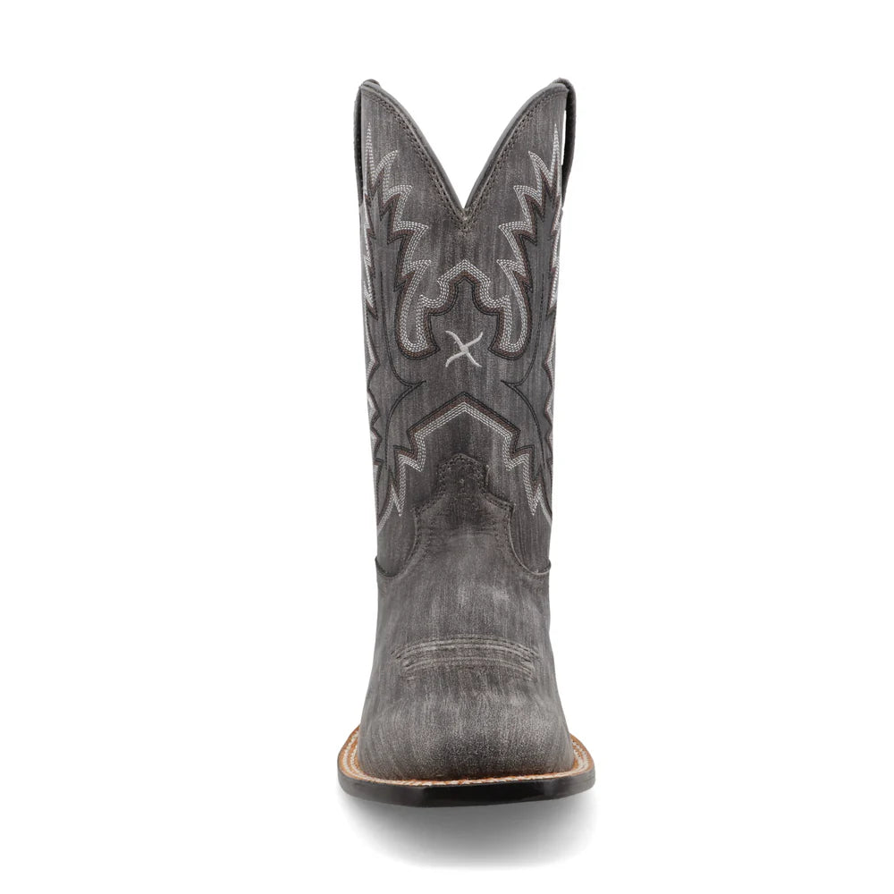 Twisted X Ladies WESTERN BOOTS, Grey, Square Toe, WXTL007