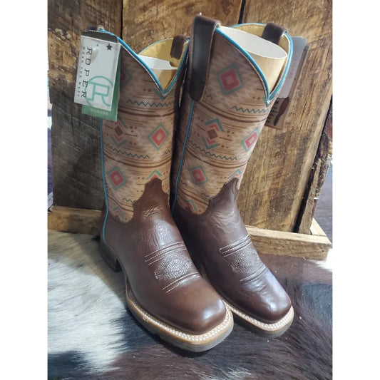 Roper Ladies Western Boot, Square Toe, 09-021-9991-0079