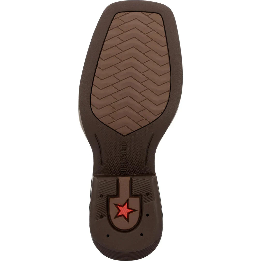 Durango Toddler & Youth Western Boot, Square Toe, Shyloh 8", DBT0254Y & DBT0254C