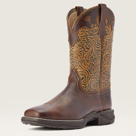 Ariat Ladies Western Boot, Anthem Savanna, Square Toe,  10042421