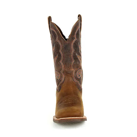 Durango Ladies Western Boot, Rebel Pro, X-treme AC, Brown, Square Toe DRD0376