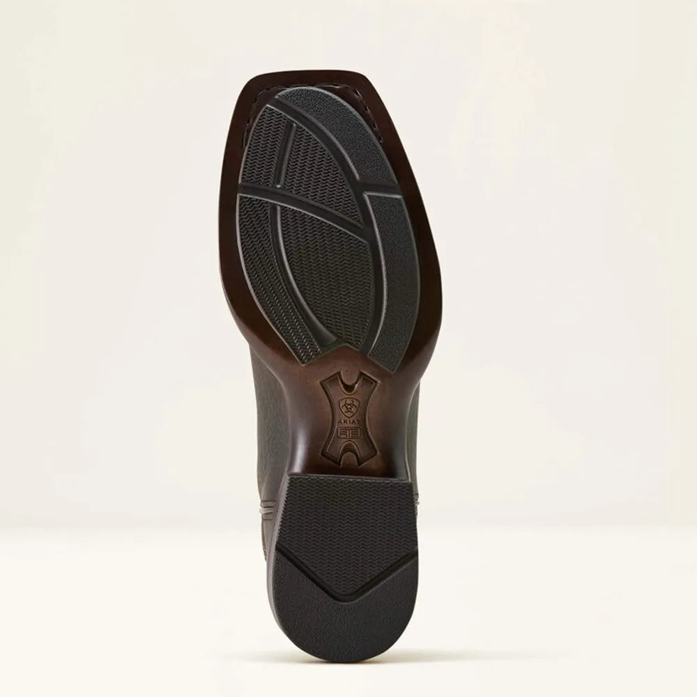 Ariat Men’s Ryder Ultra, Western Boot, Square Toe, Dusty Taupe 10063989