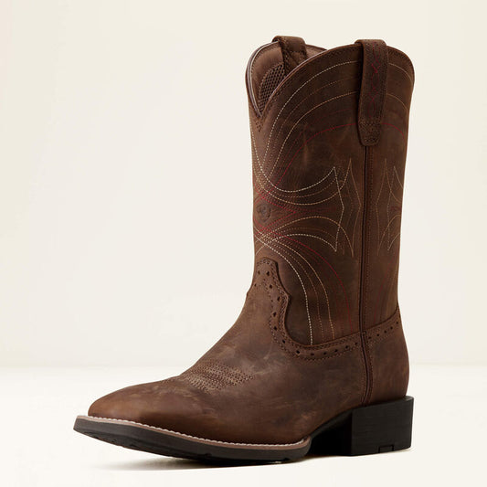 Ariat Men’s Western Boot, Sport Wide Square Toe, 10010963