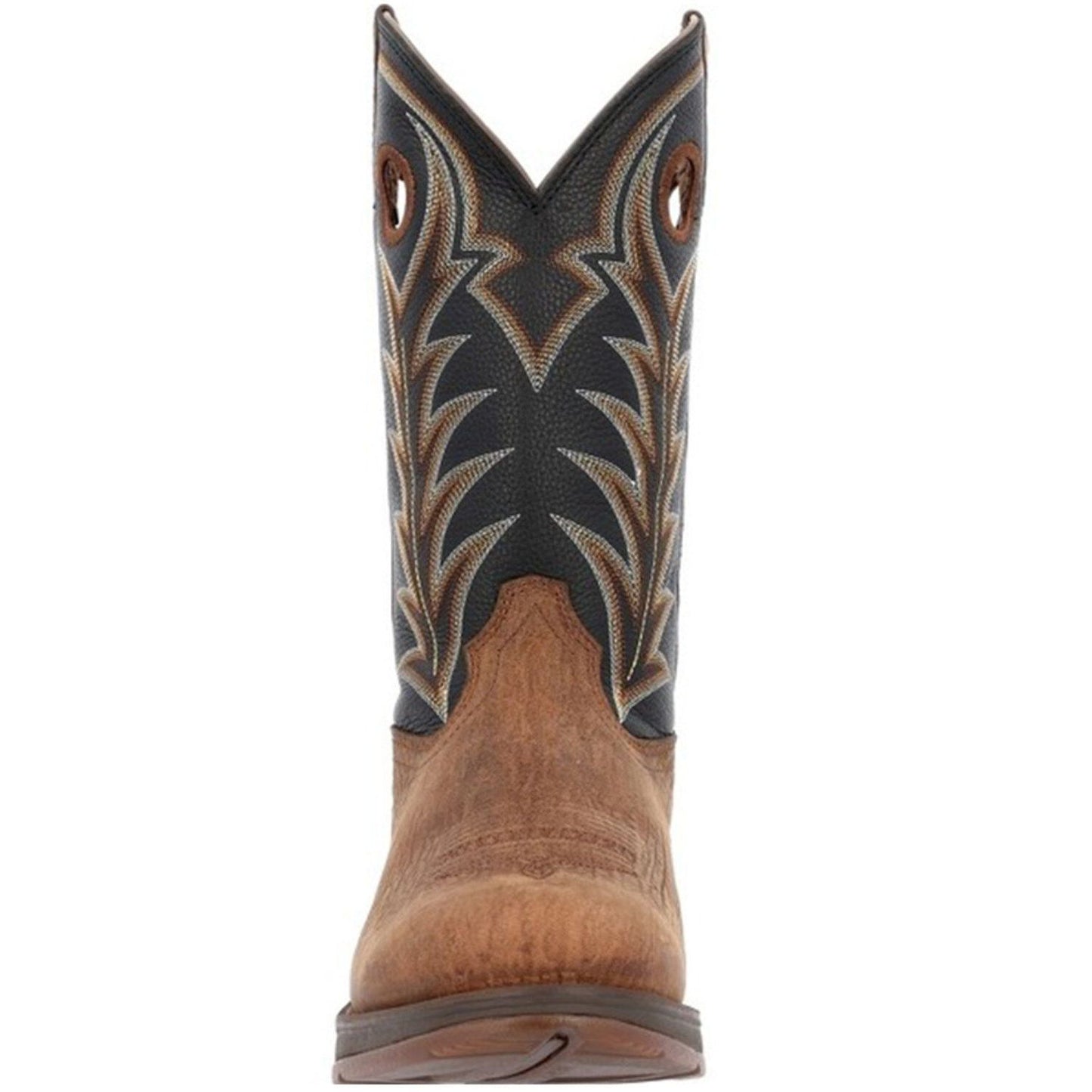 Durango Men’s, Western Boot, “Rebel”, Round Toe, Black Top, Wide Width, DDB0428