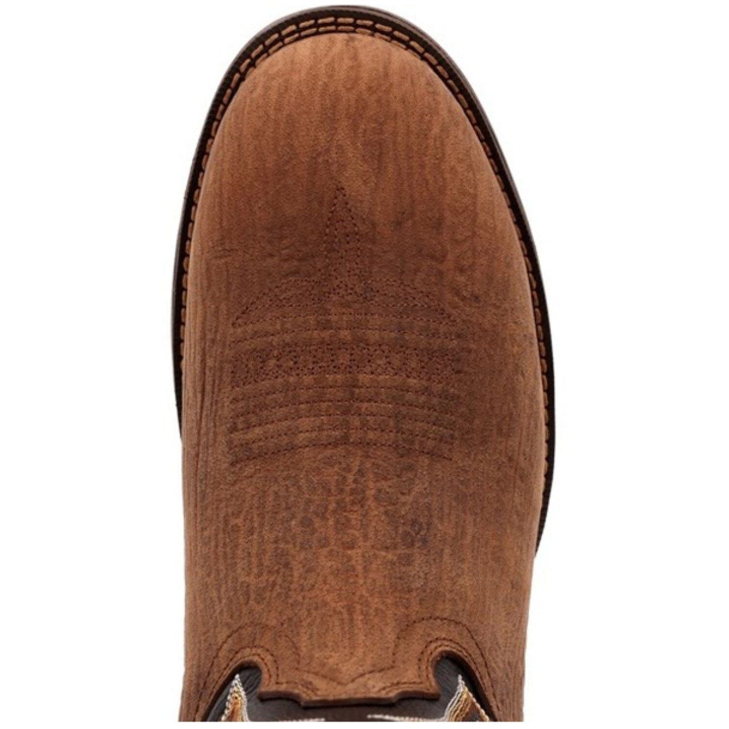 Durango Men’s, Western Boot, “Rebel”, Round Toe, Black Top, Wide Width, DDB0428