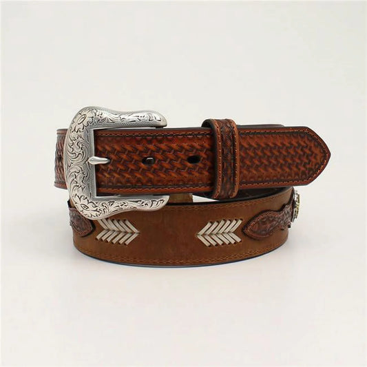 ~Ariat Men’s Arrow Rawhide Lacing Belt, A1037508