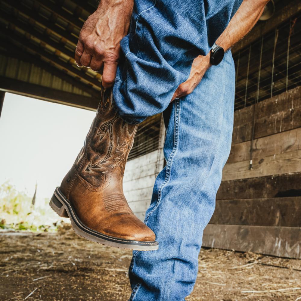 Durango Men’s, Western Boot, “Workhorse”, Square Toe, Wide, DDB0202