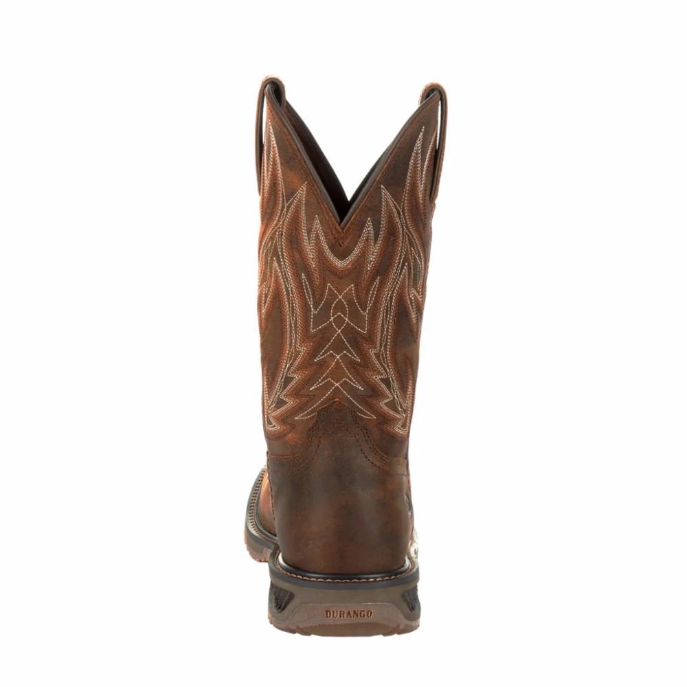 Durango Men’s, Western Boot, “Workhorse”, Square Toe, Wide, DDB0202