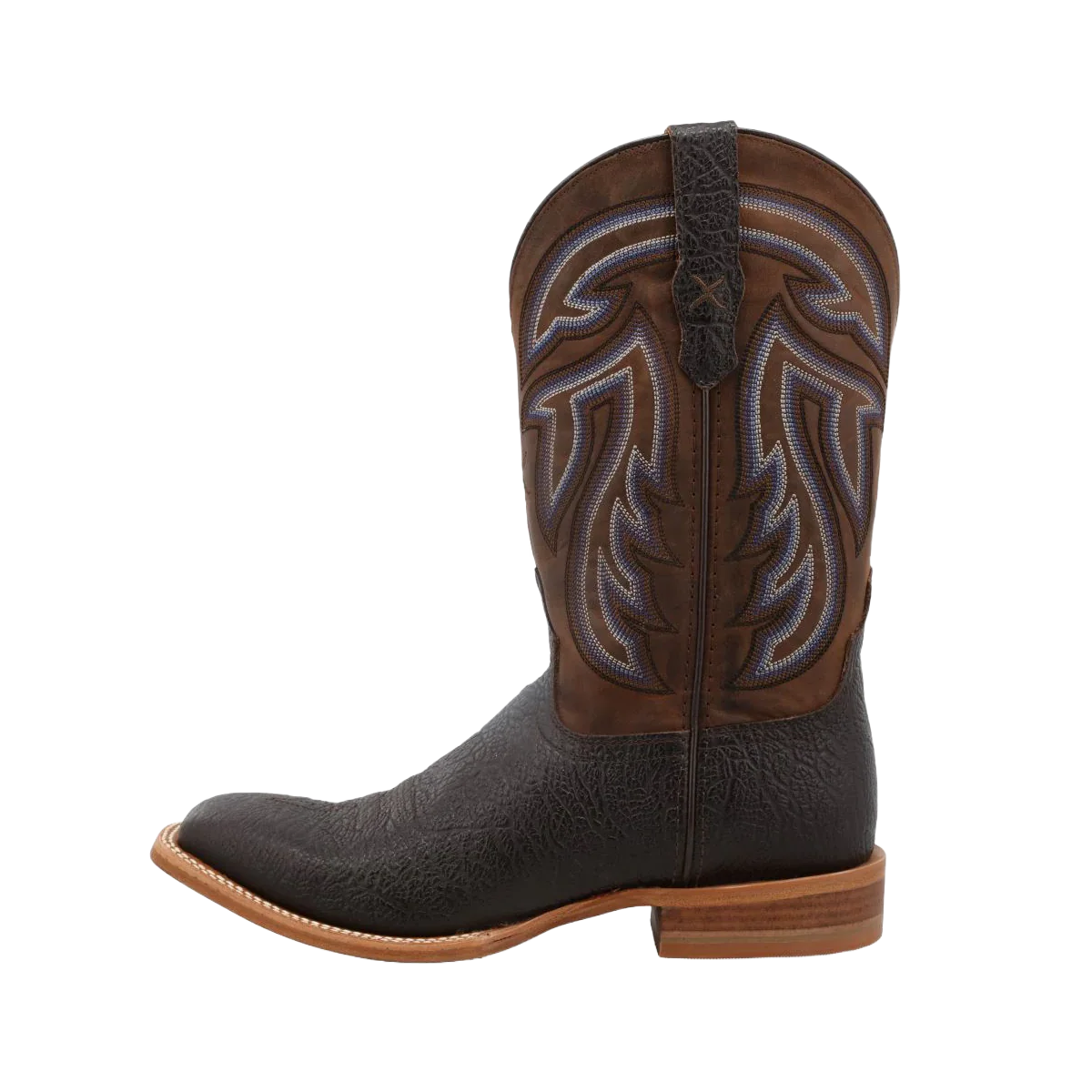 Twisted X Men’s WESTERN BOOT, Black, Square Toe, MRAL023
