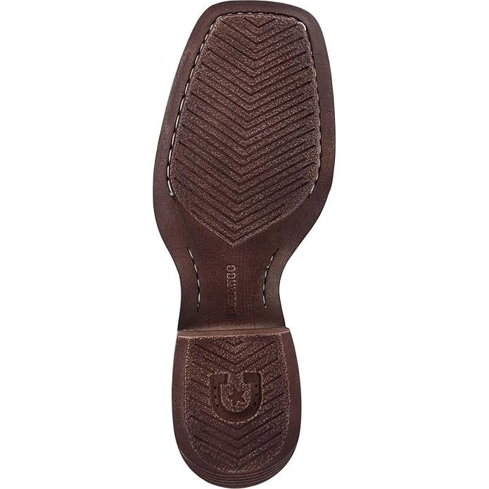 Durango Men’s, Western Boot, “Saddlebrook”, Square Toe, Brown, Wide Foot, DDB0448